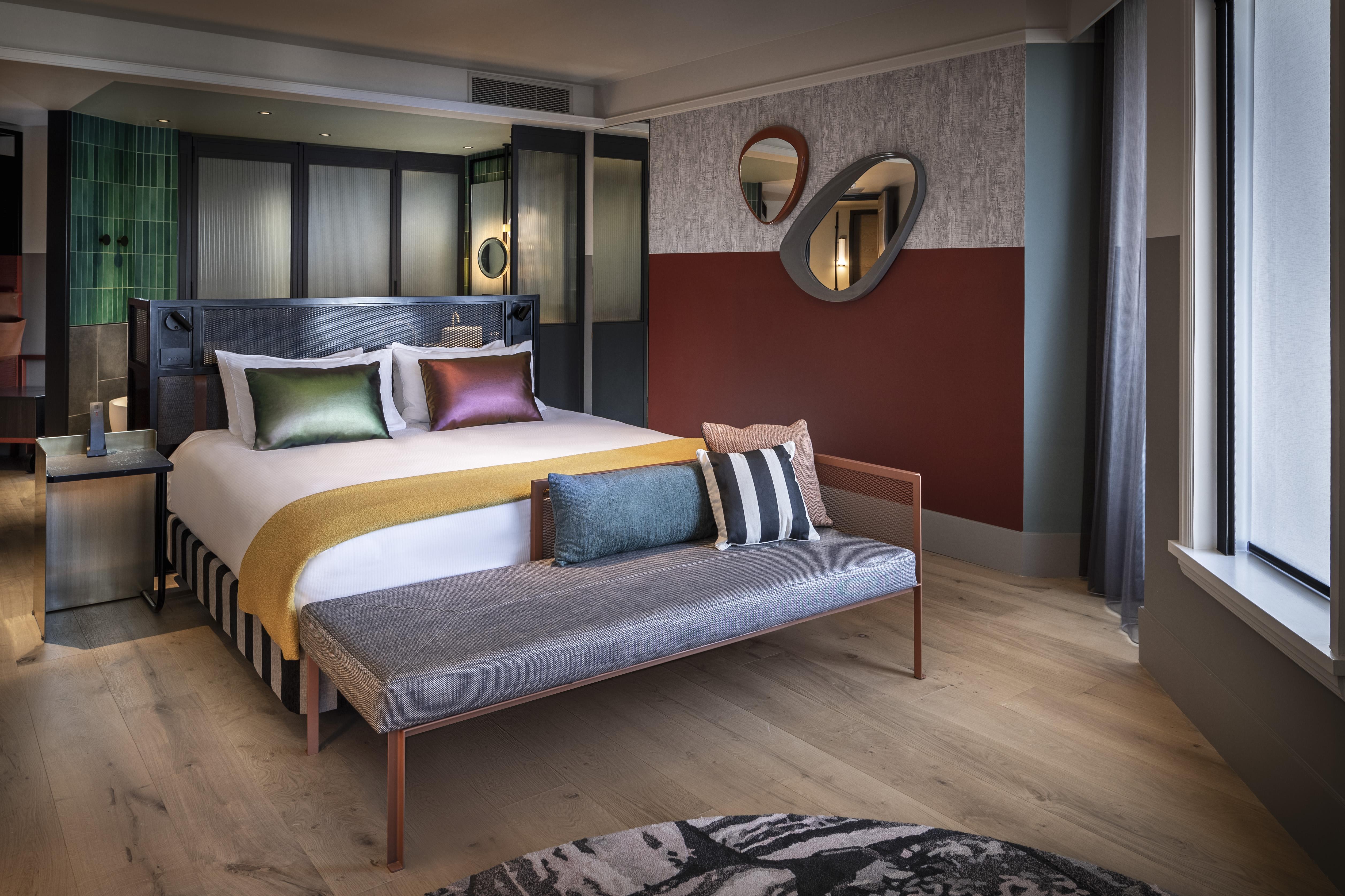 ホテル Qt オークランド エクステリア 写真 A bedroom at the hotel