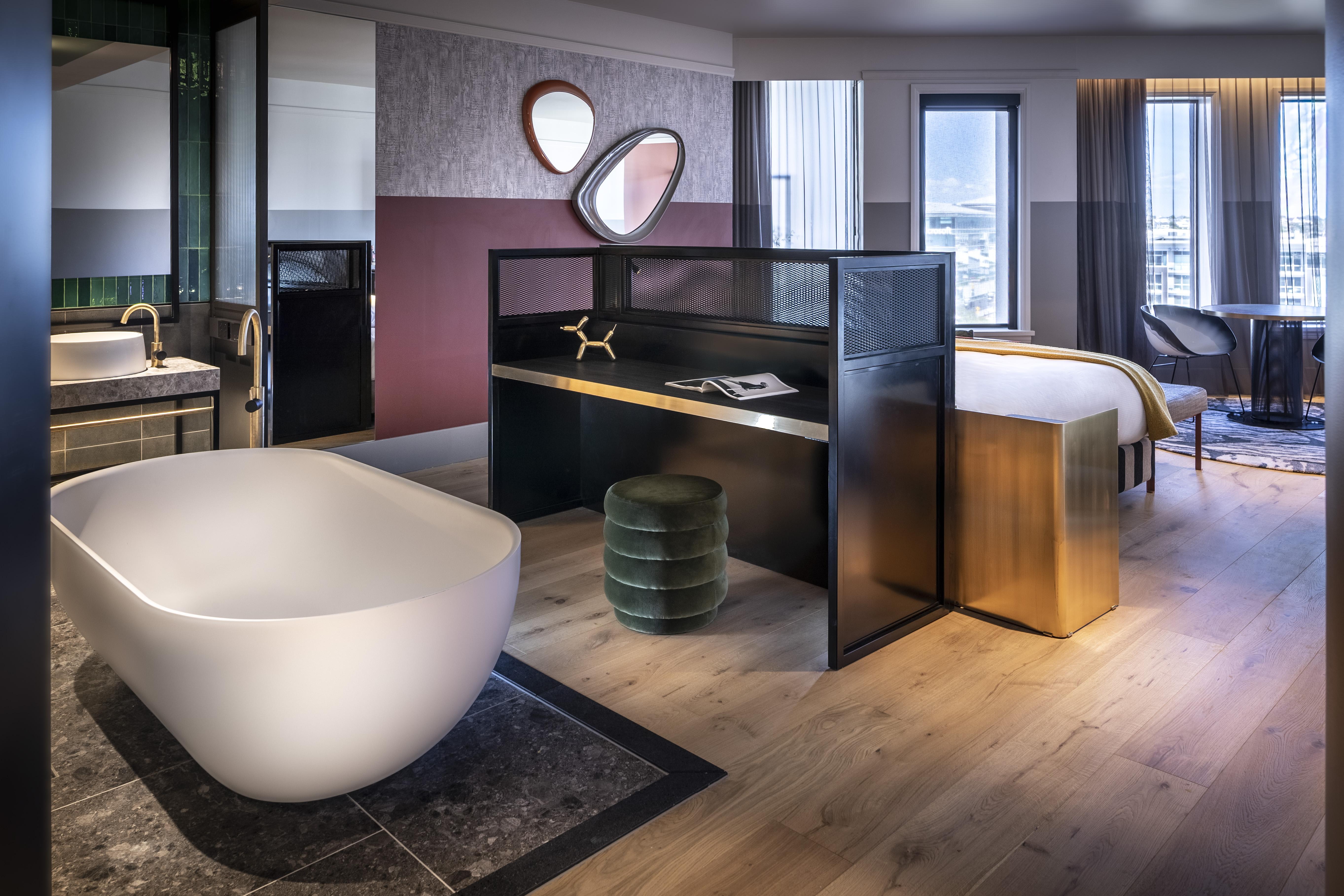 ホテル Qt オークランド エクステリア 写真 A suite at the hotel