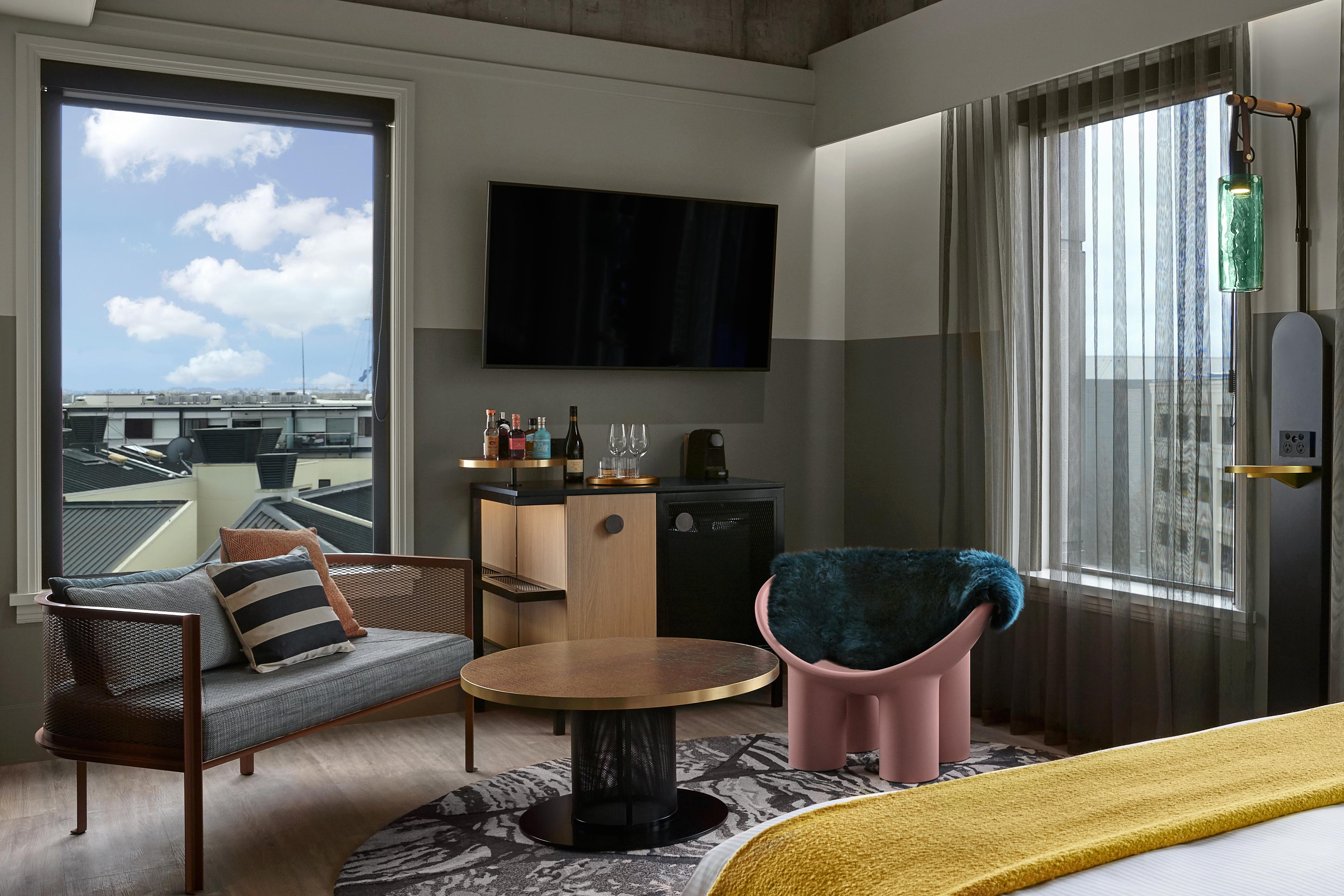 ホテル Qt オークランド エクステリア 写真 A room at the hotel
